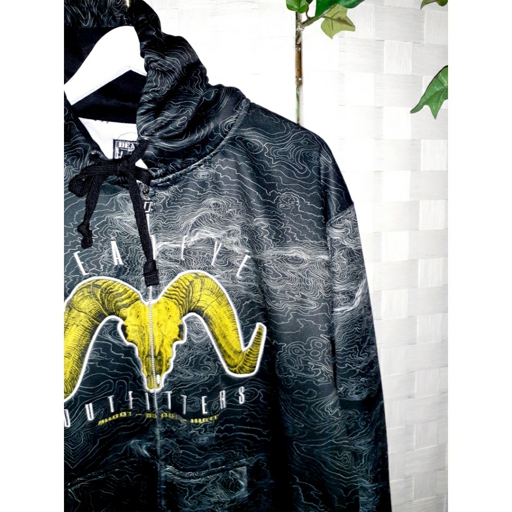 Deadeye Outfitters The Golden Zip-up Hoodie - Picture 7 of 16